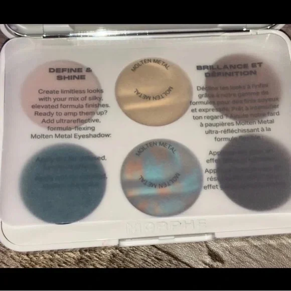 Morphe Python Code Eyeshadow Palette w/M573 Blending Brush - Picture 4 of 12